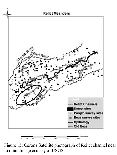 Figure 15 archaeological sites map
